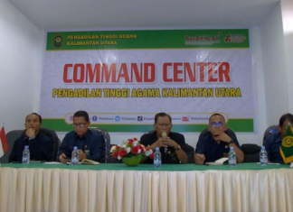 PTA Kalimantan Utara mengadakan Rapat Monev Kinerja Pelaksanaan Anggaran dengan Pengadilan Agama se-Kalimantan Utara