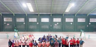Turnamen Tenis PTWP Daerah PTA Kalimantan Utara di Tarakan