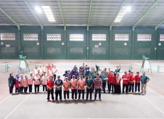 Turnamen Tenis PTWP Daerah PTA Kalimantan Utara di Tarakan