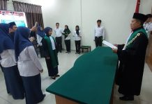 Gelar Pelantikan Hakim Baru, Pengadilan Agama Nunukan Perkuat Komitmen Pelayanan Masyarakat di Perbatasan Indonesia-Malaysia