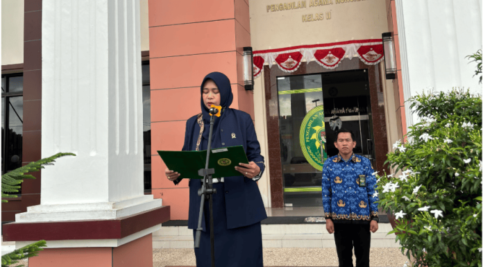 Pengadilan Agama Nunukan Gelar Upacara Peringatan Hari Sumpah Pemuda ke-97