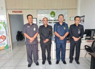 Ketua Pengadilan Tinggi Agama Kalimantan Utara, Bapak Drs. Rd. Mahbub Tobri, M.H. dan Wakil Ketua Pengadilan Tinggi Agama Kalimantan Utara, Bapak Dr. Drs. Nurul Huda, S.H., M.H. melakukan kegiatan silaturahmi ke Pengadilan Tinggi Kalimantan Utara