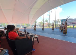 Wakil Ketua Pengadilan Tinggi Agama Kalimantan Utara Menghadiri Peresmian Lapangan Tenis dan Turnamen Piala Gubernur 2026