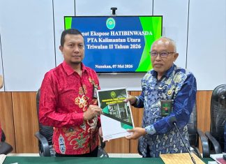 PTA KALTARA Melaksanakan Pembinaan dan Pengawasan Daerah di Pengadilan Agama Nunukan