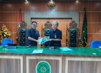 Pengadilan Tinggi Agama Kalimantan Utara Melaksanakan Pengawasan Daerah di Pengadilan Agama Tanjung Selor