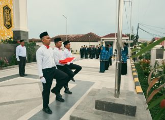 Pengadilan Tinggi Agama Kalimantan Utara Melaksanakan Upacara Peringatan Hari Lahir Pancasila