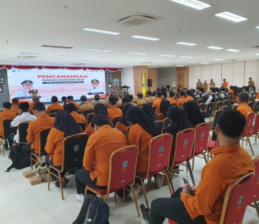 Erfi Warni, S.E., M.M. (Kabag Perencanaan dan Kepegawaian) Mewakili Ketua PTA Kaltara Menghadiri Acara Pencanangan Sensus Ekonomi 2026 Provinsi Kalimantan Utara