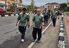 PTA Kalimantan Utara dan PA Tanjung Selor Gelar Jalan Sehat Bersama